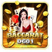 Baccarat game round in progress with betting positions